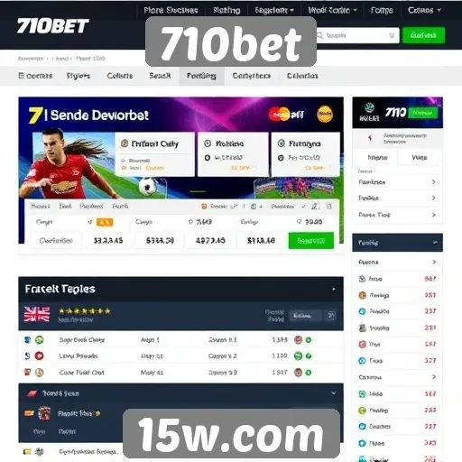 Funcionalidades do site 710bet em destaque